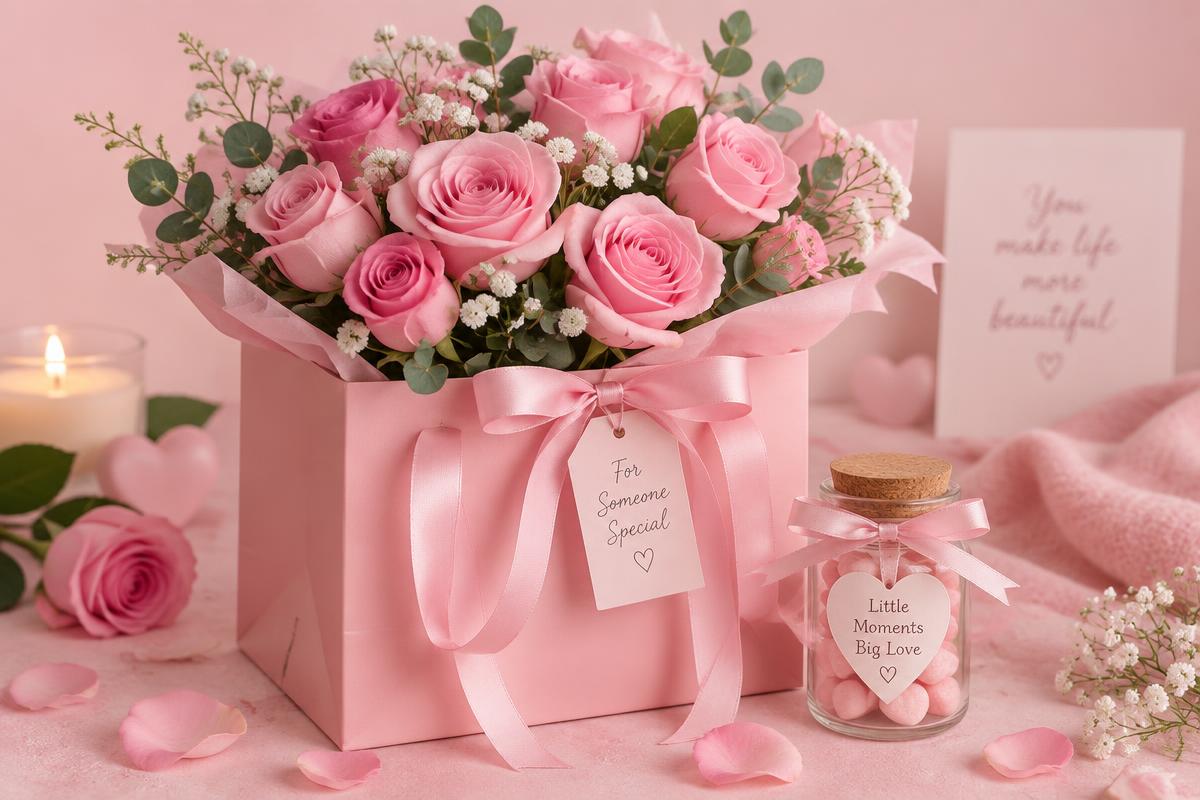 Arreglo de rosas para regalo