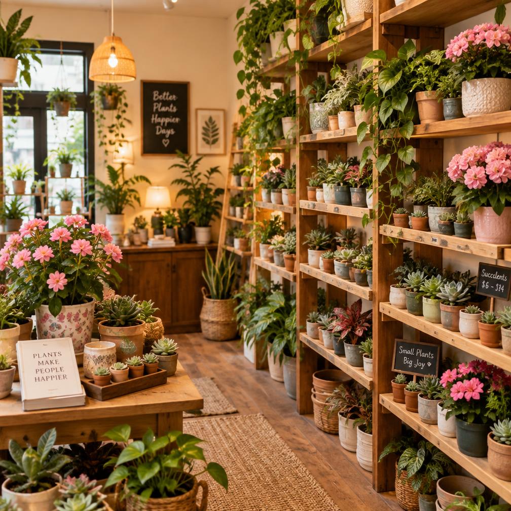 Interior de la tienda Mundo Plantil